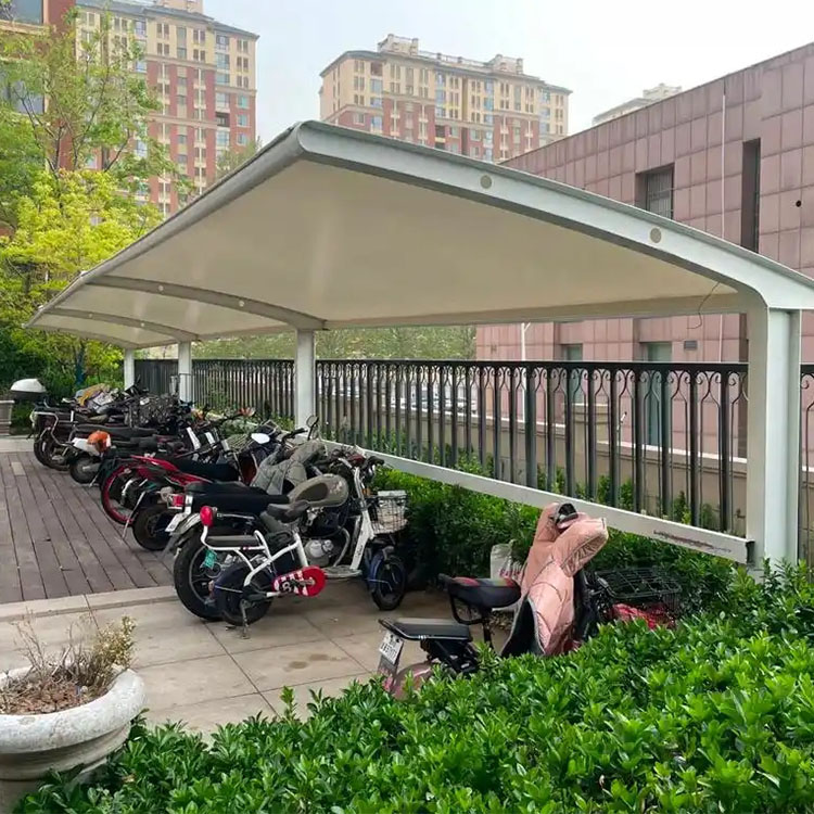 遂川县膜结构电动车棚